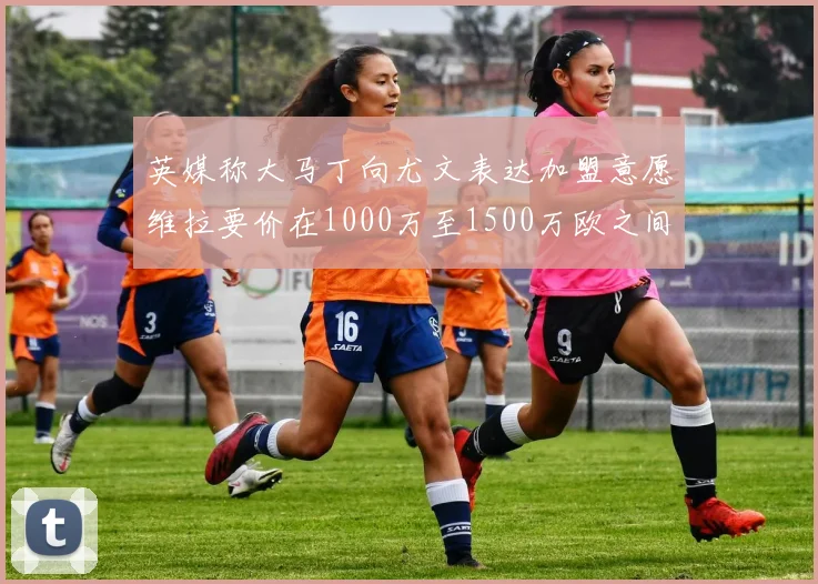 英媒称大马丁向尤文表达加盟意愿维拉要价在1000万至1500万欧之间